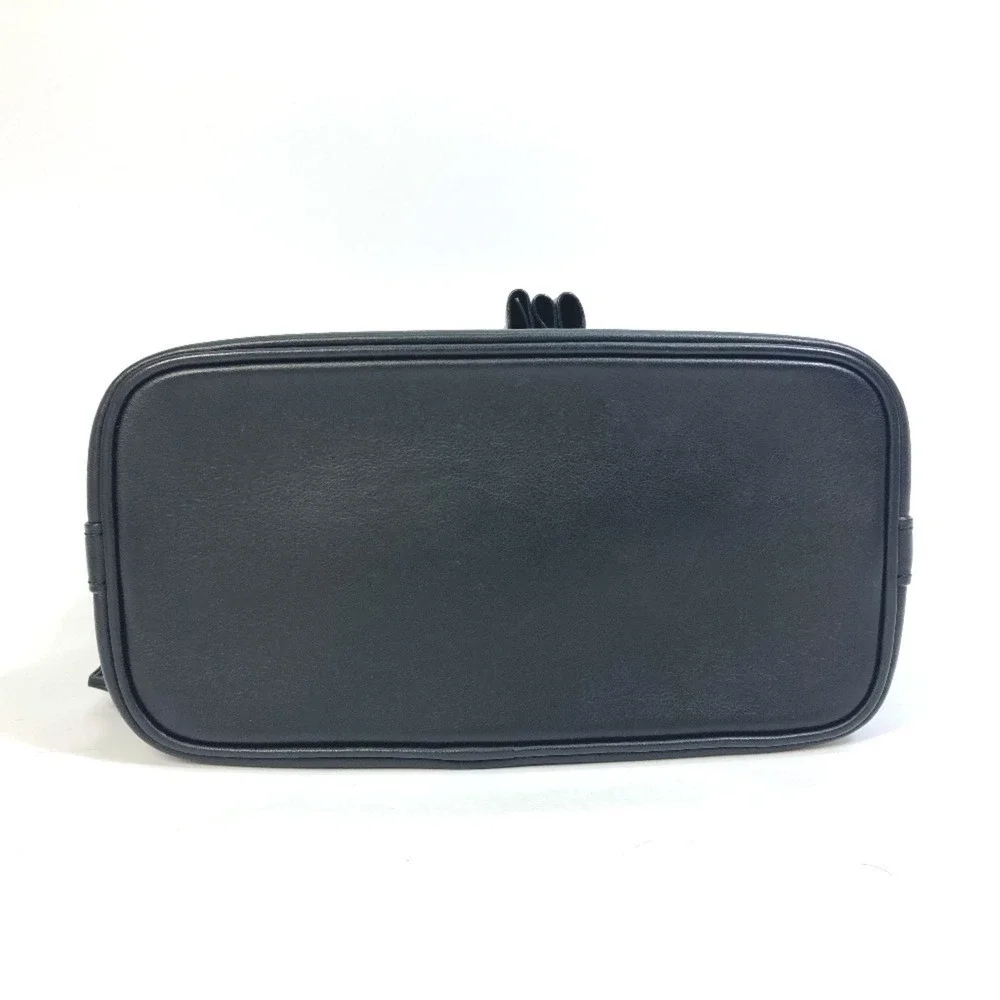 LOUIS VUITTON Authentic Black Monogram Canvas Shoulder Bag